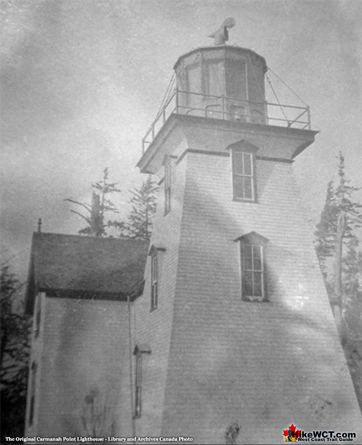 Original Carmanah Point Lighthouse