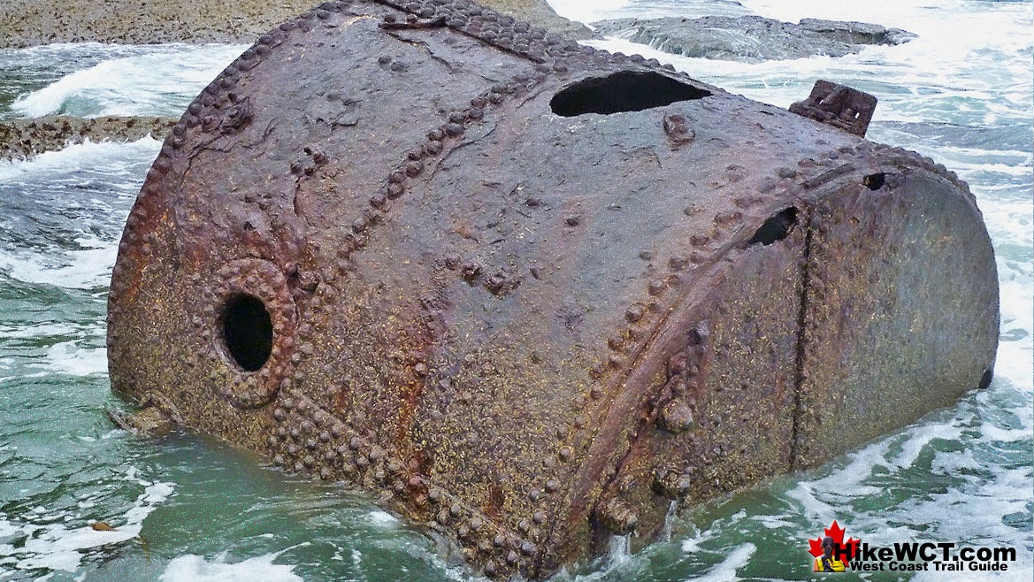 Michigan Shipwreck Boiler