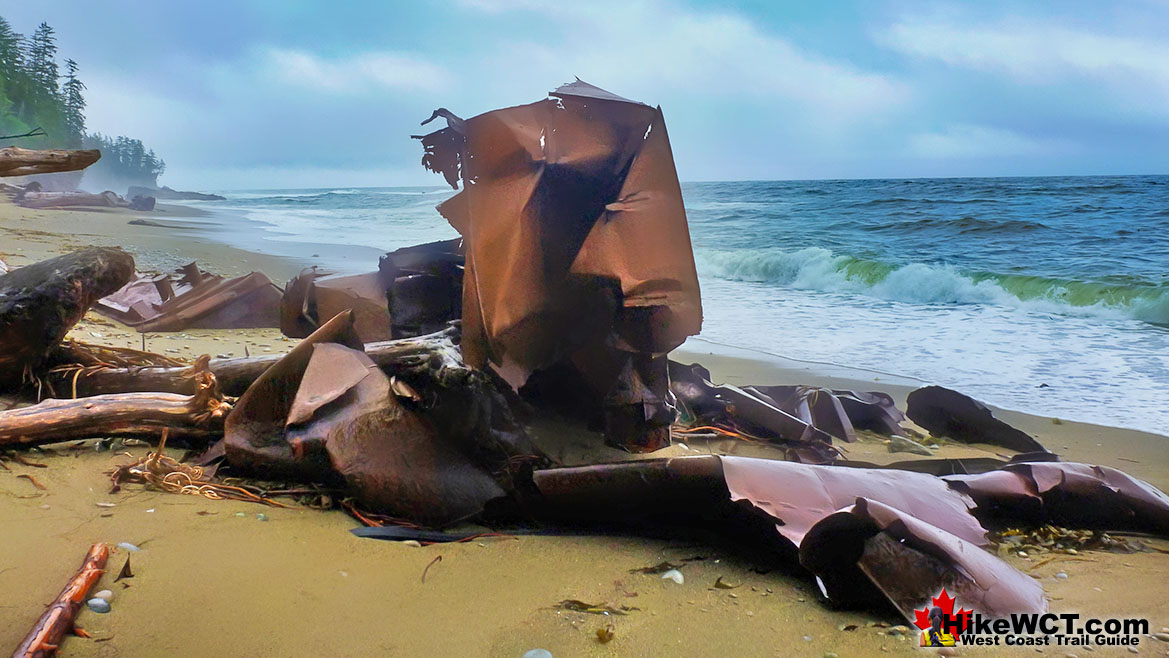 Best West Coast Trail Sights Tsocowis Shipwreck
