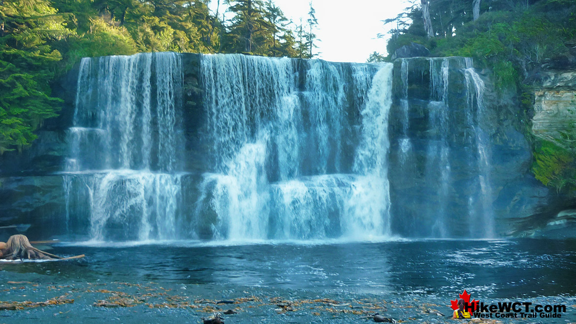 Tsusiat Falls on the West Coast Trail