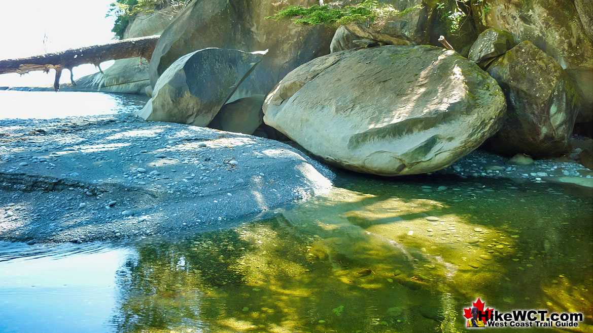 Cullite Creek Along Sandstone Cliff