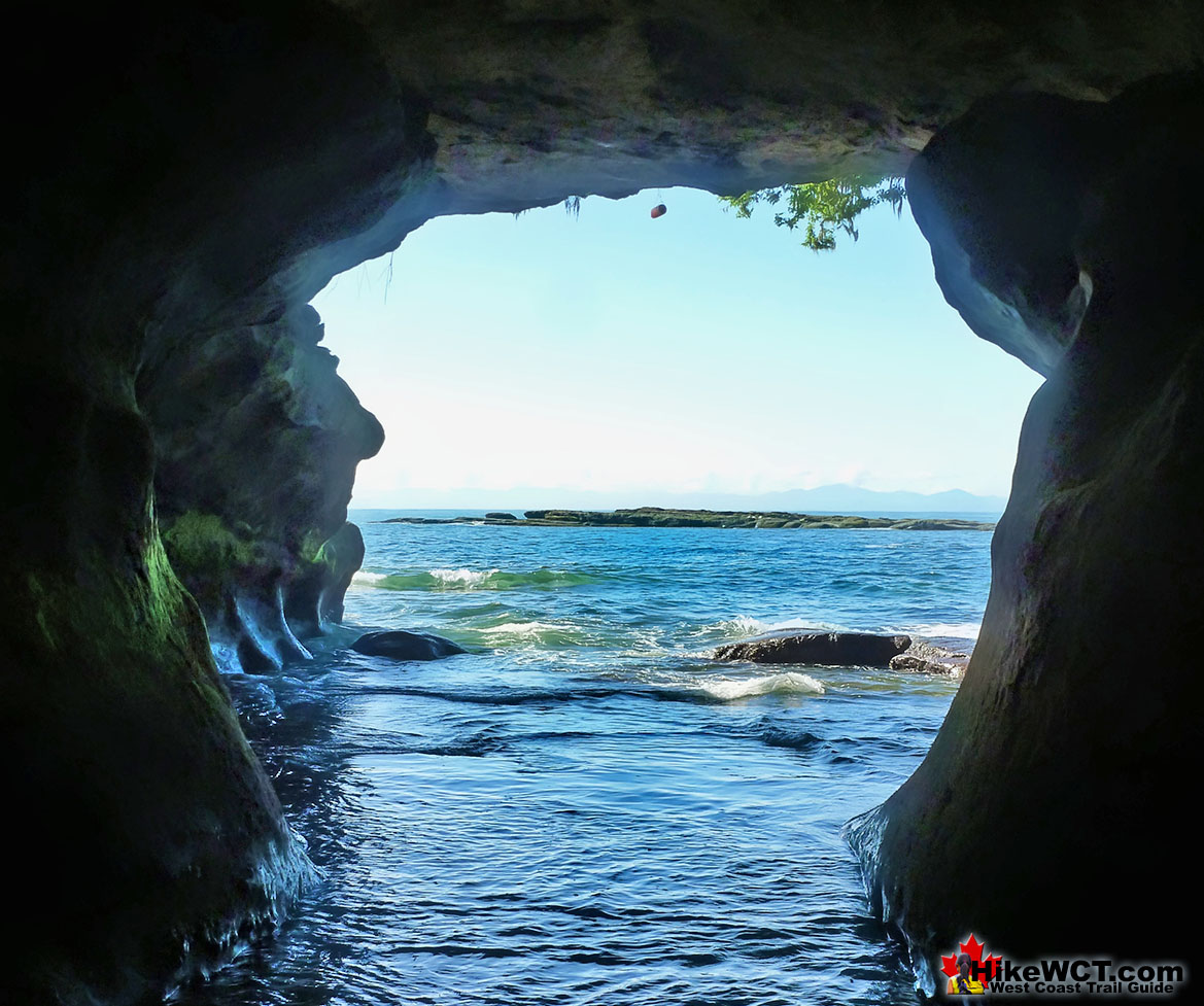 Cave View of Owen Island
