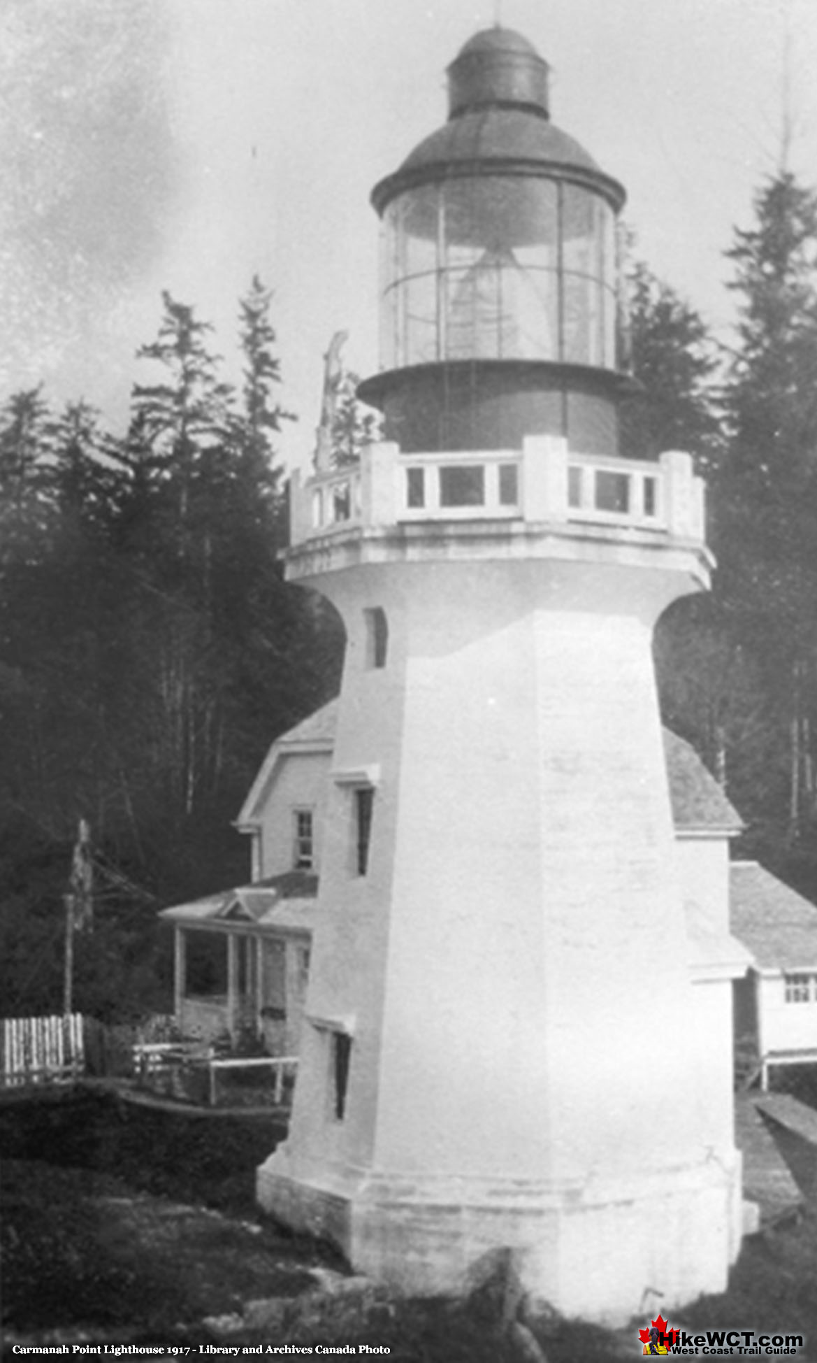 Carmanah Point Lighthouse 1917