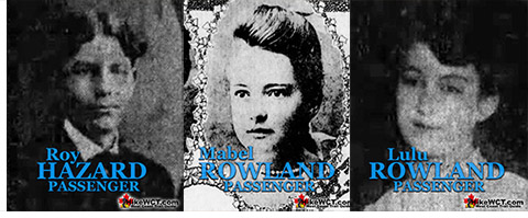 Roy Hazard, Mabel & Lulu Rowland