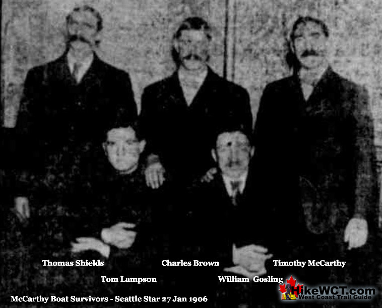 McCarthy Boat Survivors