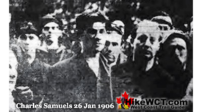 Charles Samuels Valencia Survivor 1906