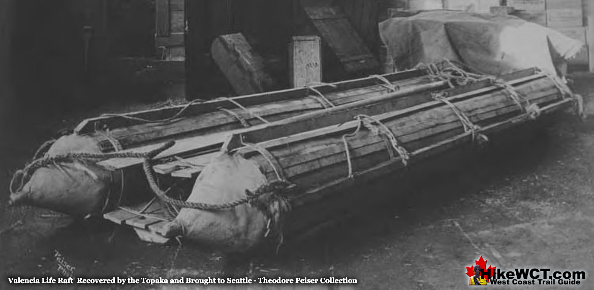 Valencia Life Raft After the Disaster