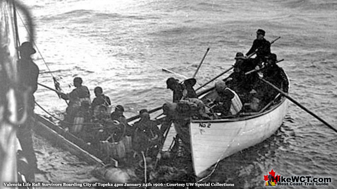 Valencia Raft Survivors Boarding Topeka