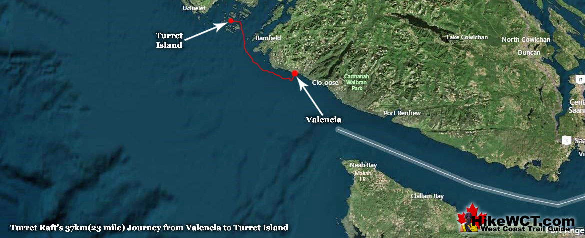 Valencia Turret Raft Survivors Map